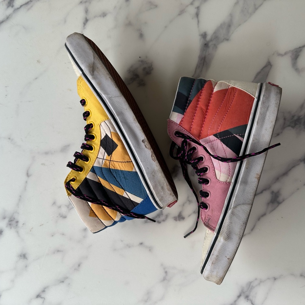 Vans MoMA Shoes Sk8-Hi Museum of Modern Art Skate Sneaker 2020 Womens sz/8